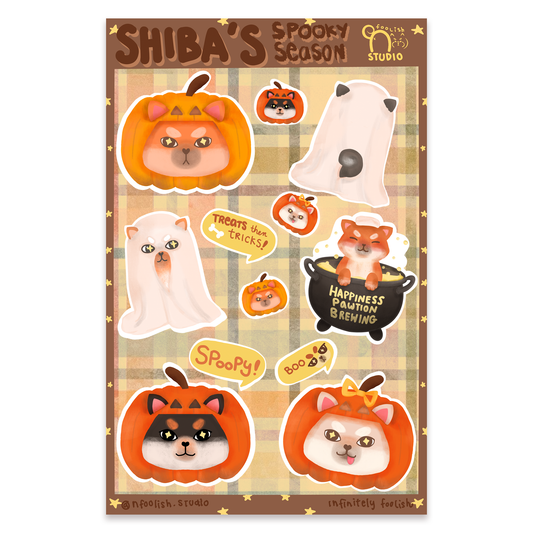 Spooky Season Sticker Sheet