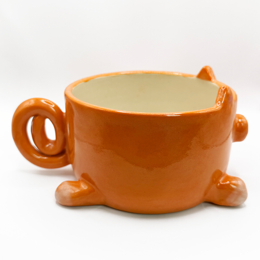[Quirky Cut] Red Shiba Inu Four-Legged Mug