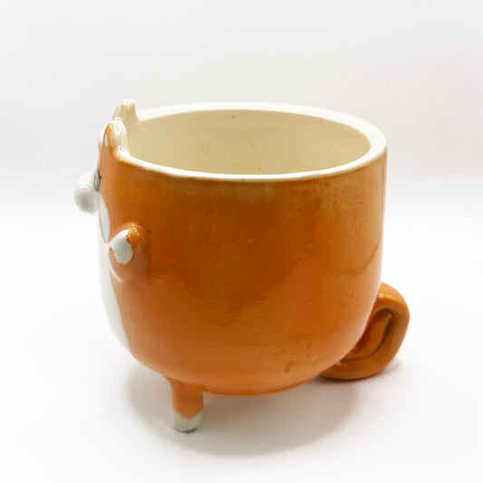 Red "Side Eye" Shiba Inu Mini Standing Cup