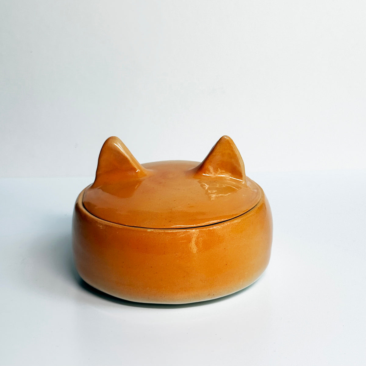 Red Side Eye Shiba Mini Lid Jar