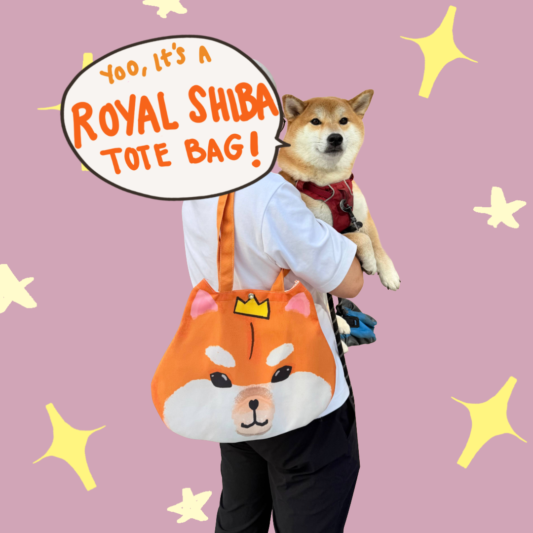 Royal Shiba Tote