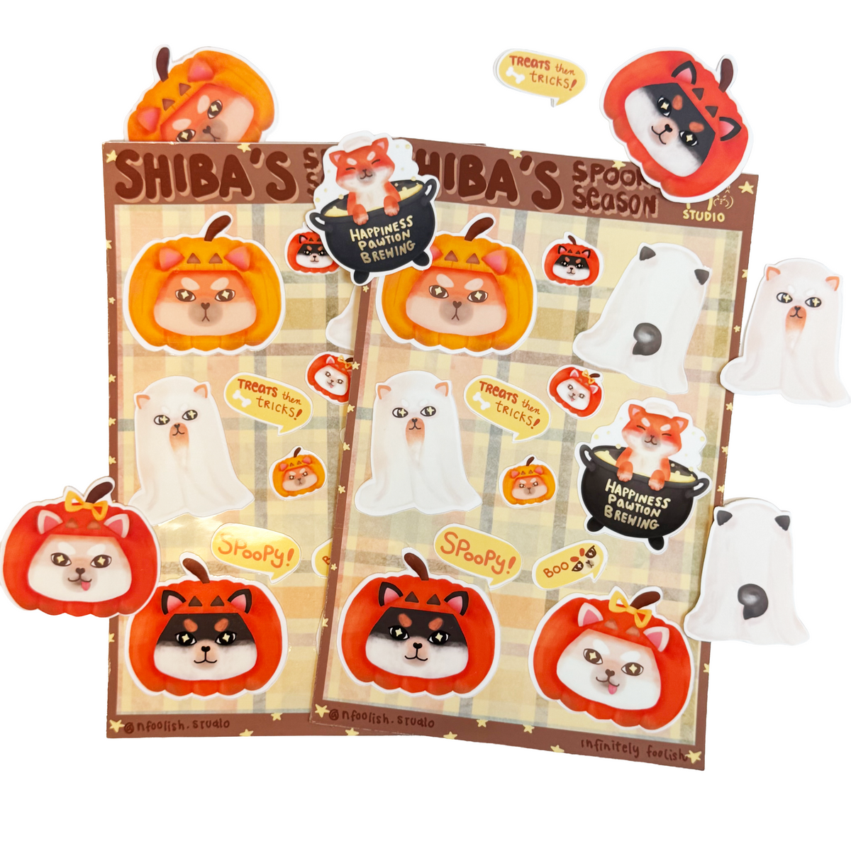 Spooky Season Sticker Sheet